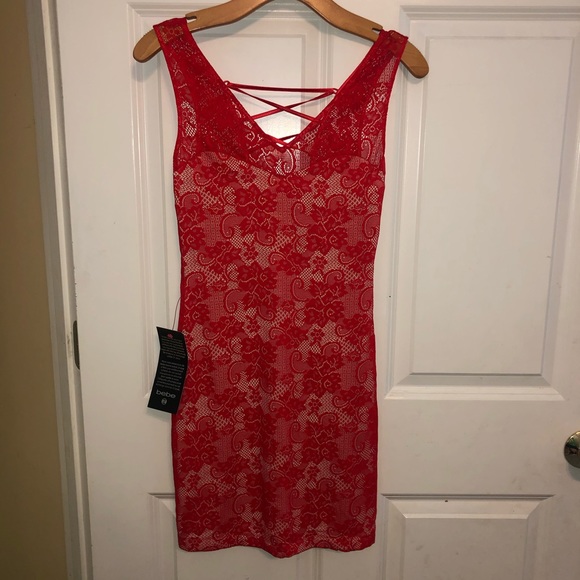 bebe Dresses & Skirts - Beautiful red Bebe dress
